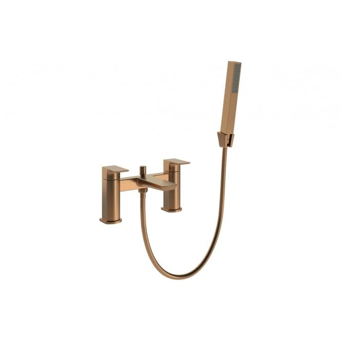 Plumb Warehouse Crotoni Bath/Shower Mixer - Brushed Bronze