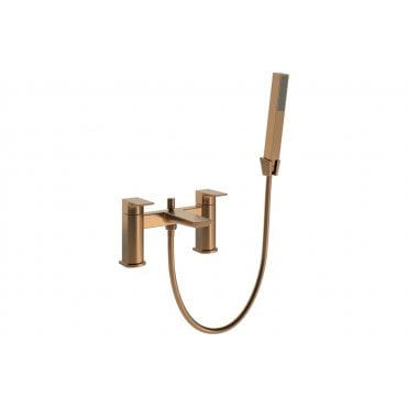 Crotoni Bath/Shower Mixer - Brushed Bronze