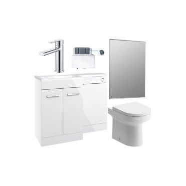 Cuneo 1000mm Furniture and Back-to-Wall WC Pack