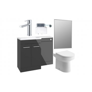 Cuneo 1000mm Furniture and Back-to-Wall WC Pack