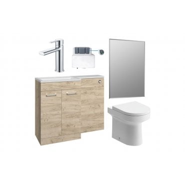 Cuneo 1000mm Furniture and Back-to-Wall WC Pack