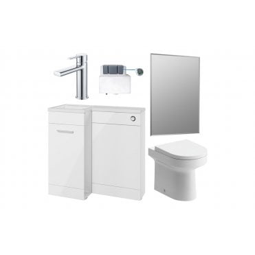 Cuneo 900mm Furniture and Back-to-Wall WC Pack