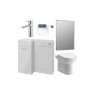 Cuneo 900mm Furniture and Back-to-Wall WC Pack