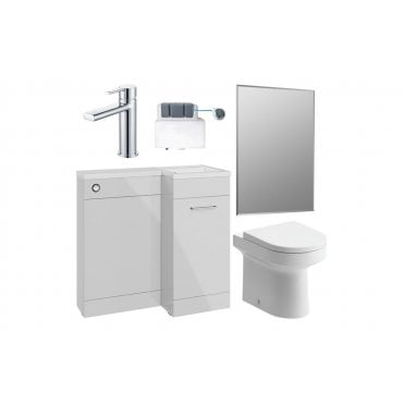 Cuneo 900mm Furniture and Back-to-Wall WC Pack