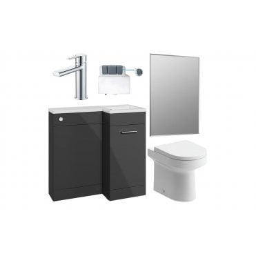 Cuneo 900mm Furniture and Back-to-Wall WC Pack