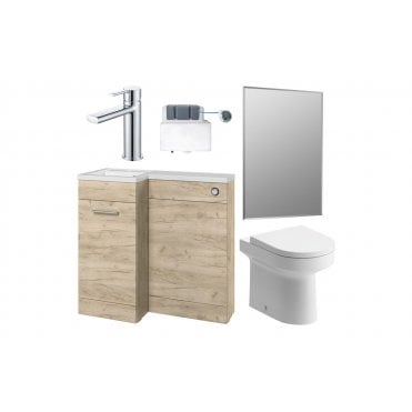 Cuneo 900mm Furniture and Back-to-Wall WC Pack