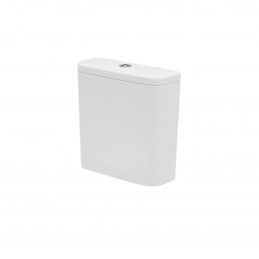 Delta 390mm x 380mm 6/4L Dual Flush Cistern & Mechanism - White