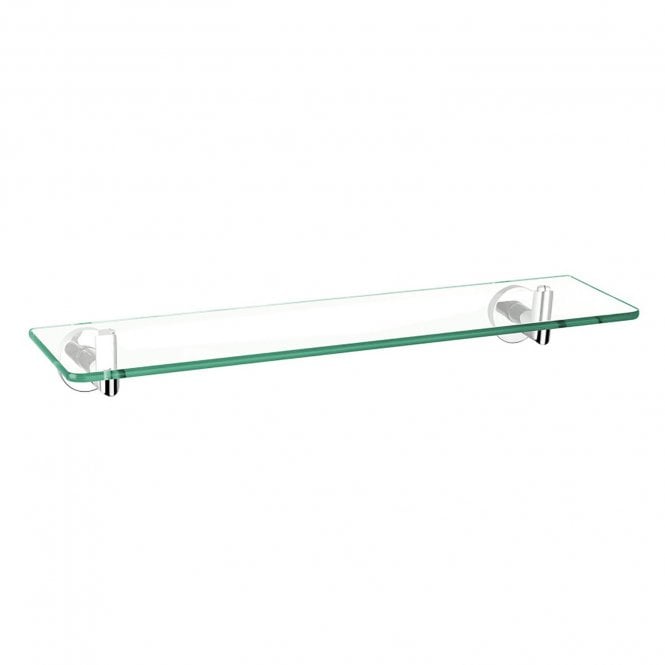 Plumb Warehouse Delta Chrome Glass Shelf