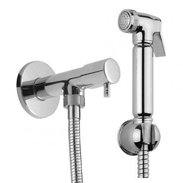 Plumb Warehouse Douche Spray Kit with Manual Valve - Chrome