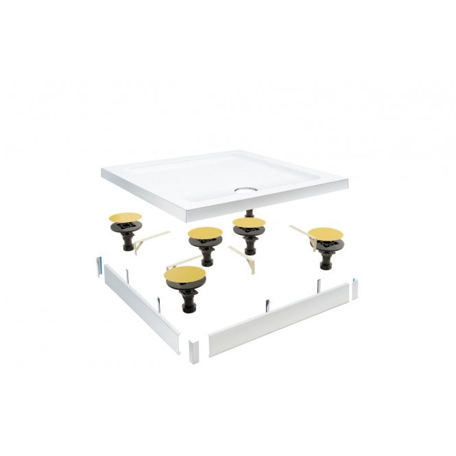 Plumb Warehouse Easy Plumb Riser Kit E (For Offset Quadrant Trays)