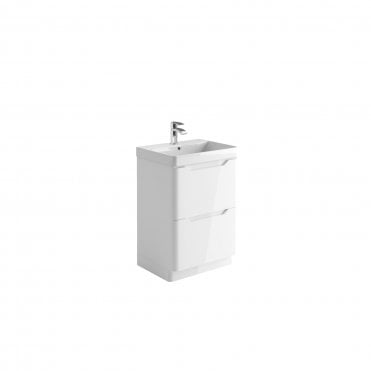 Ella Floor Standing Vanity Unit With Basin (Please select size and finish)