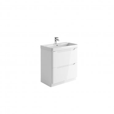 Ella Floor Standing Vanity Unit With Basin (Please select size and finish)