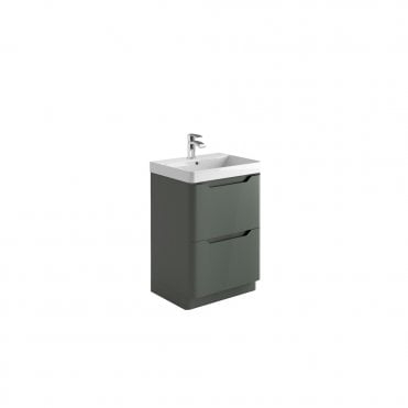 Ella Floor Standing Vanity Unit With Basin (Please select size and finish)