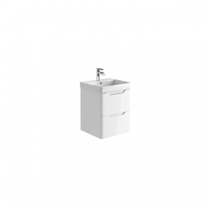 Plumb Warehouse Ella Wall Hung Vanity Unit With Basin (Please select size and finish)