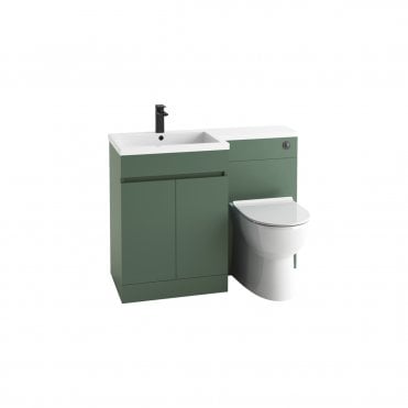 Empire 600mm Vanity Unit And WC Unit With Right Hand Basin