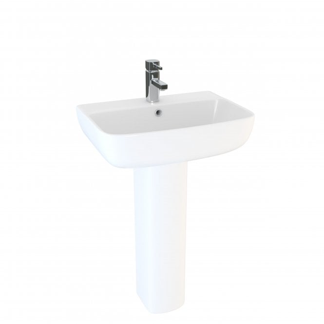 Plumb Warehouse Epsilon 550mm x 395mm Thin Lipped Square Basin