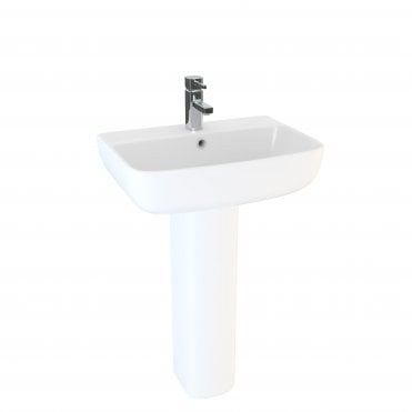Epsilon 550mm x 395mm Thin Lipped Square Basin