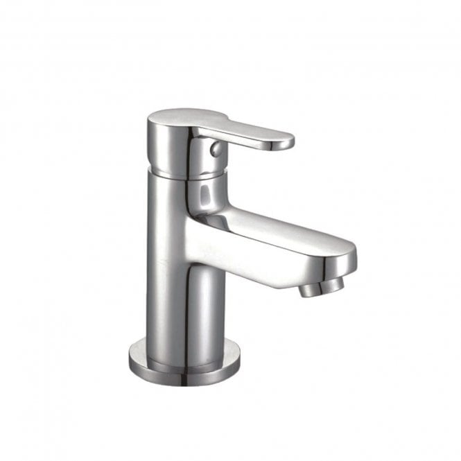 Plumb Warehouse Favour Chrome Mono Basin Mixer Tap With Push Waste