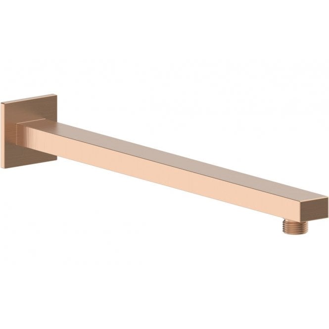 Plumb Warehouse Ferrara 350mm Square Shower Arm - Brushed Bronze