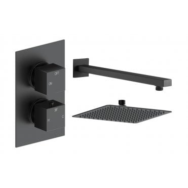 Ferrara Square Shower Valve & Kit Pack 1