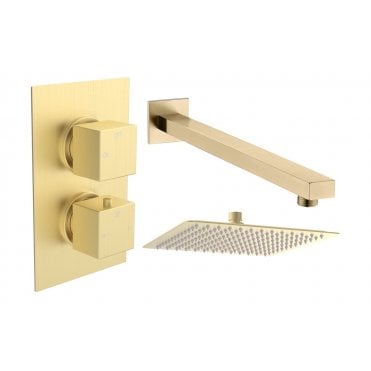 Ferrara Square Shower Valve & Kit Pack 1