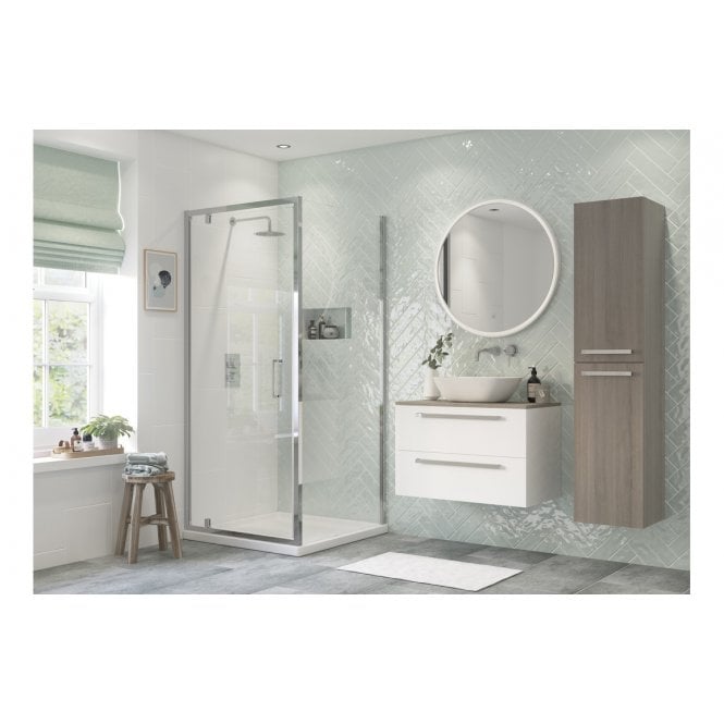 Plumb Warehouse Ferrone Side Panel - Chrome (Choose Size)