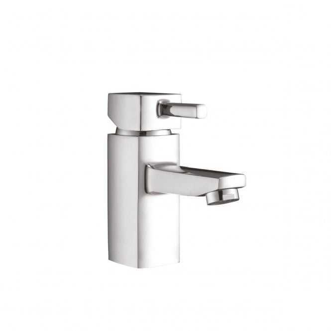 Plumb Warehouse Forme Chrome Mono Basin Mixer Tap With Push Waste