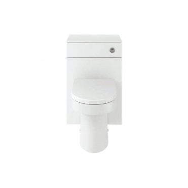 Fossana 500mm Laurus WC Unit Pack - White Gloss
