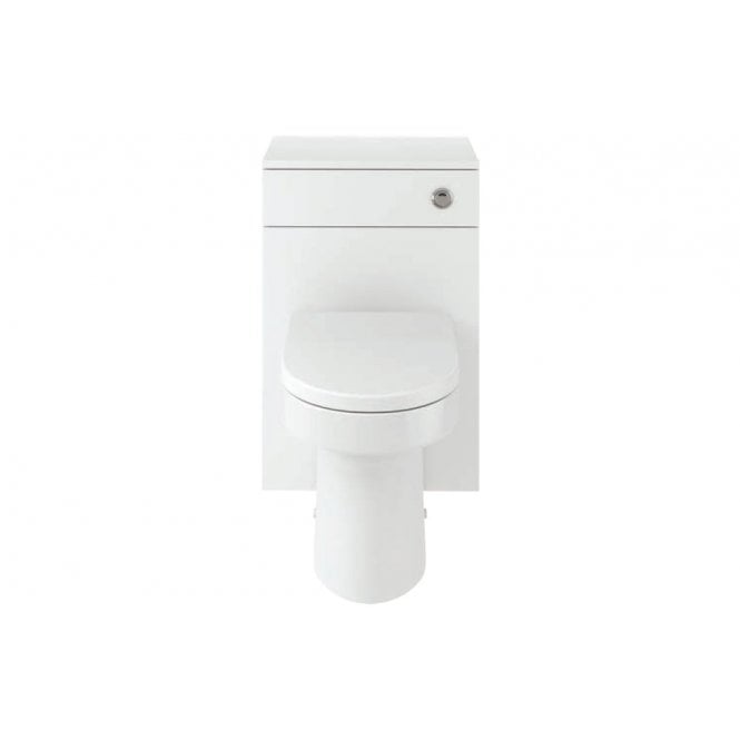 Plumb Warehouse Fossana 500mm WC Unit - White Gloss