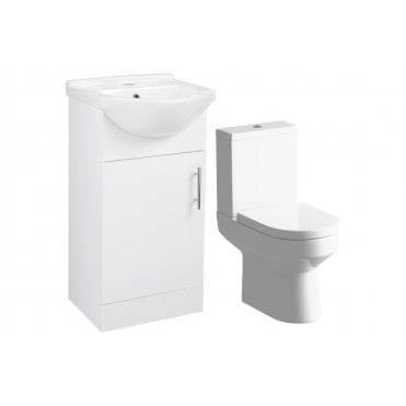 Fossana Vanity & Close Coupled Toilet Pack