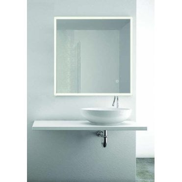 Plumb Warehouse Frame Illuminated LED Mirror - 600mm X 800mm - Clear