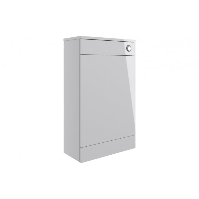 Plumb Warehouse Frascata 500mm Floor Standing WC Unit - Grey Gloss