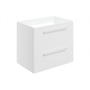 Frascata Wall Hung 2 Drawer Basin Unit (No Top) (Choose Size and Finish)