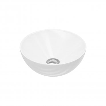 Gamma 375mm Round Freestanding Bowl Basin - White