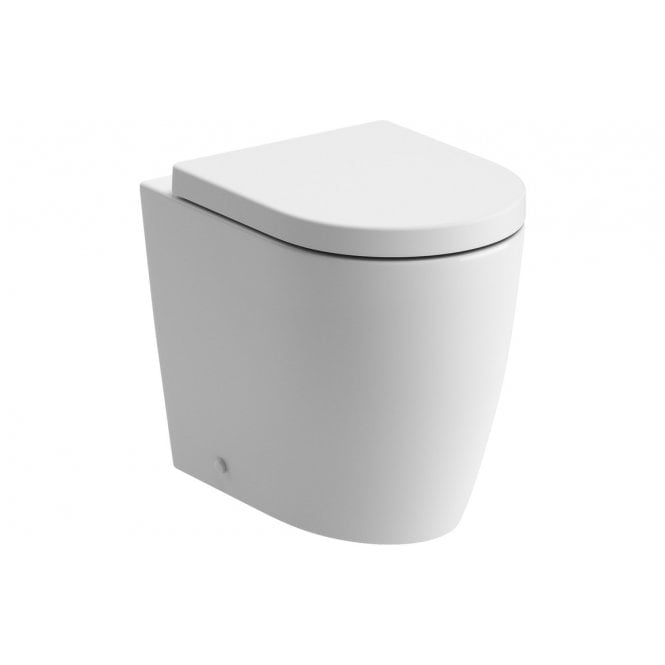 Plumb Warehouse Genova Rimless Back To Wall WC & Soft Close Seat