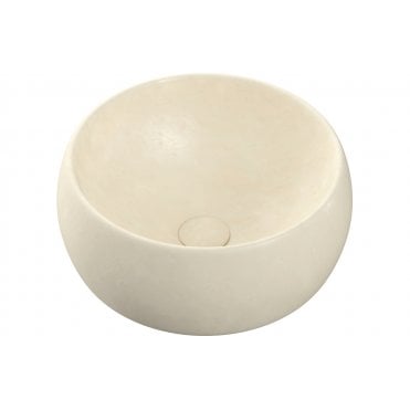 Gimignano 400mm Ceramic Washbowl - Stone Effect
