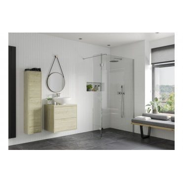 Ilenia Optional 300mm Wetroom Splash Panel (Choose Finish)