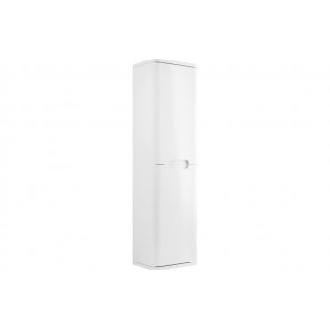 Iserni 350mm 2 Door Wall Hung Tall Unit - White Gloss