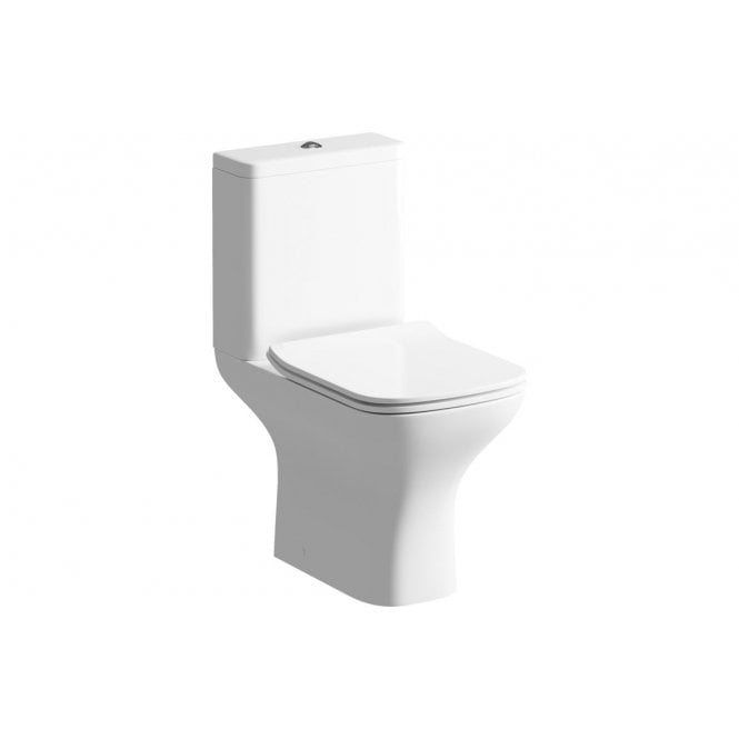 Plumb Warehouse Lanciano Rimless Comfort Height Close Coupled Open Back WC