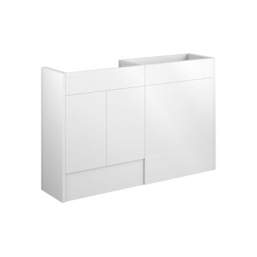 Livorna 1236mm Standard Basin and WC Unit Pack (Choose finish)
