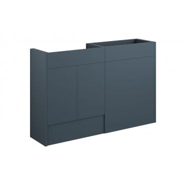 Livorna 1236mm Standard Basin and WC Unit Pack (Choose finish)