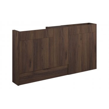 Livorna 1536mm Slim Basin  WC and 1 Door Unit Pack (Choose finish)