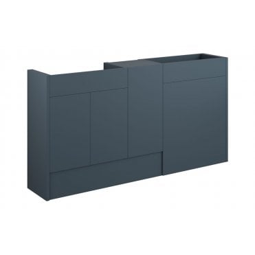 Livorna 1536mm Standard Basin  WC and 1 Door Unit Pack (Choose finish)