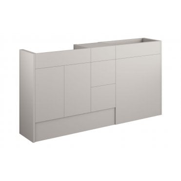Livorna 1536mm Standard Basin  WC and 3 Drawer Unit Pack (Choose finish)