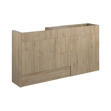 Livorna 1536mm Standard Basin  WC and 3 Drawer Unit Pack (Choose finish)