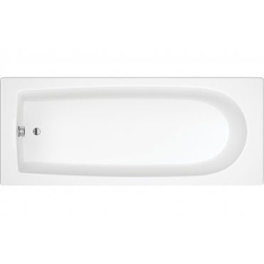 Lombardi SUPERCAST Single Ended 1700x700 2 Tap Holes "D" Bath & Legs