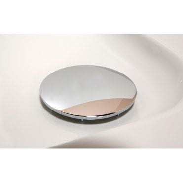 Low Profile Shower Tray Waste & Cover - Chrome