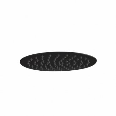 Matt Black Round Shower Head (2 sizes)
