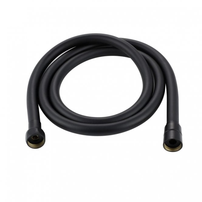 Plumb Warehouse Matt Black Smooth Shower Hose - 1500mm Long