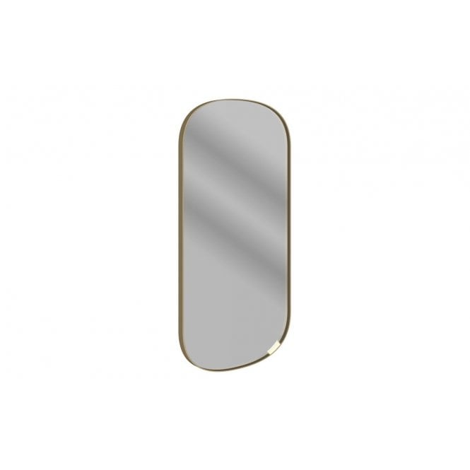 Plumb Warehouse Megenti 800x400mm Oblong Mirror - Brushed Bronze